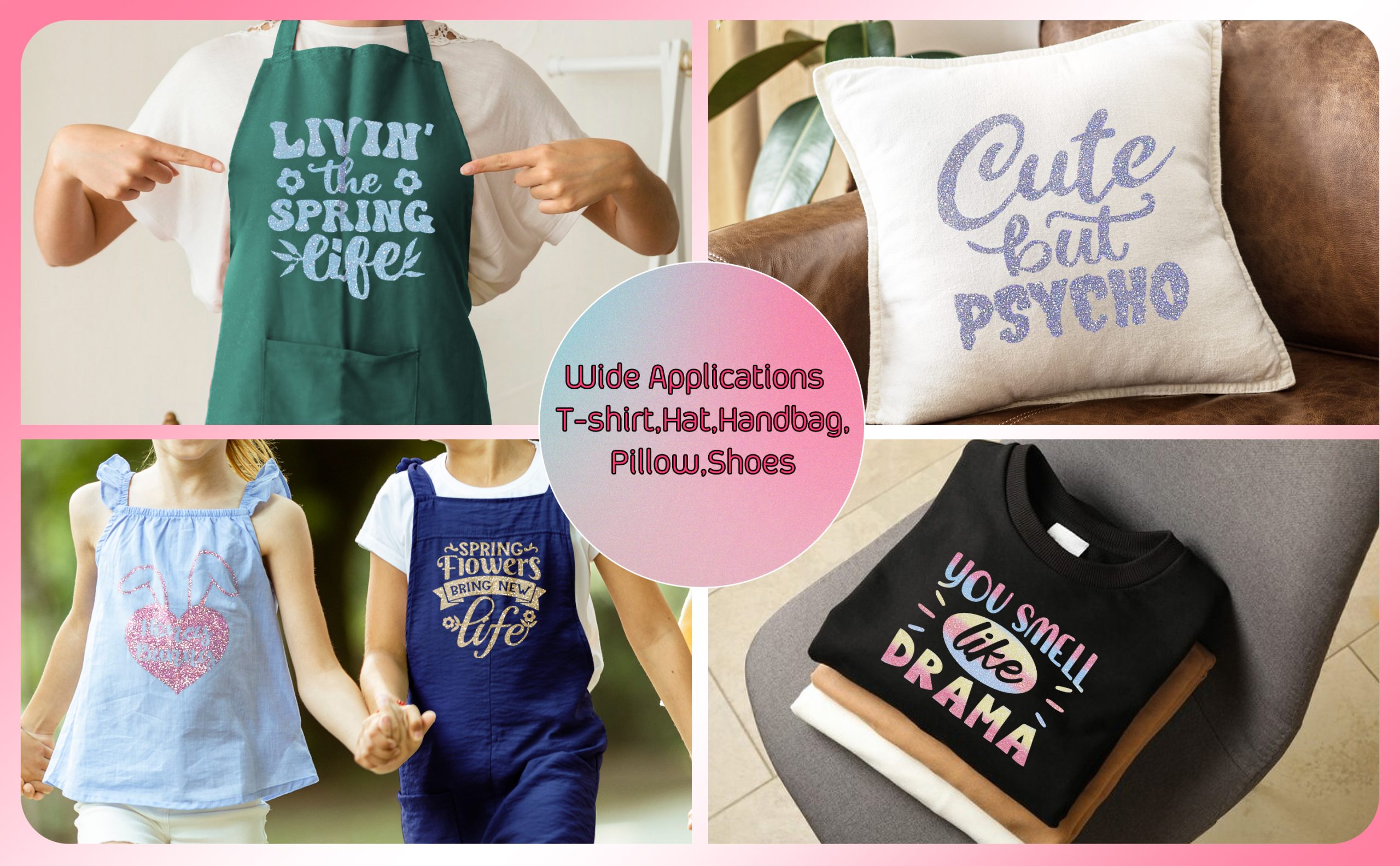 Блестящо термотрансферно фолио